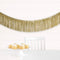 UNIQUE PARTY FAVORS General Birthday Gold Fringe Garland, 72 Inches, 1 Count 011179287512