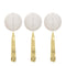 UNIQUE PARTY FAVORS General Birthday Honeycomb Decoration with Tassel, 3 Count 011179281404