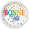 Buy General Birthday Rainbow Polka Dot - Plates 9 In. 8/pkg sold at Party Expert