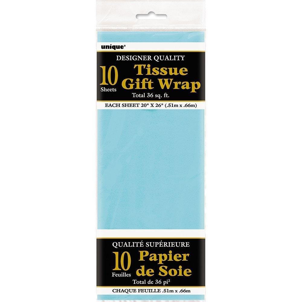 Buy Gift Wrap & Bags Baby Blue Tissue Sheets sold at Party Expert