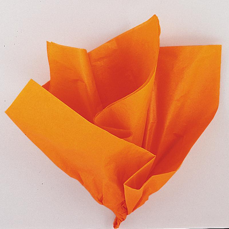 Buy Gift Wrap & Bags Orange Tissue Sheets sold at Party Expert