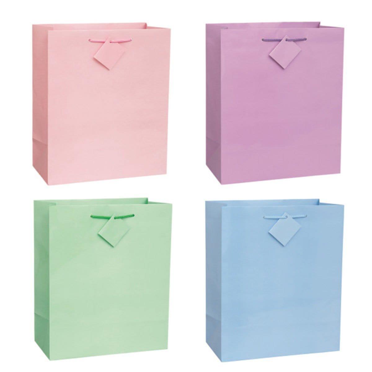 Buy Gift Wrap & Bags Pastel Gift Bag, Assortment, 1 Count sold at Party Expert
