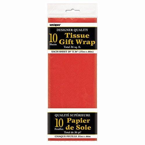 Buy Gift Wrap & Bags Red Tissue Sheets sold at Party Expert