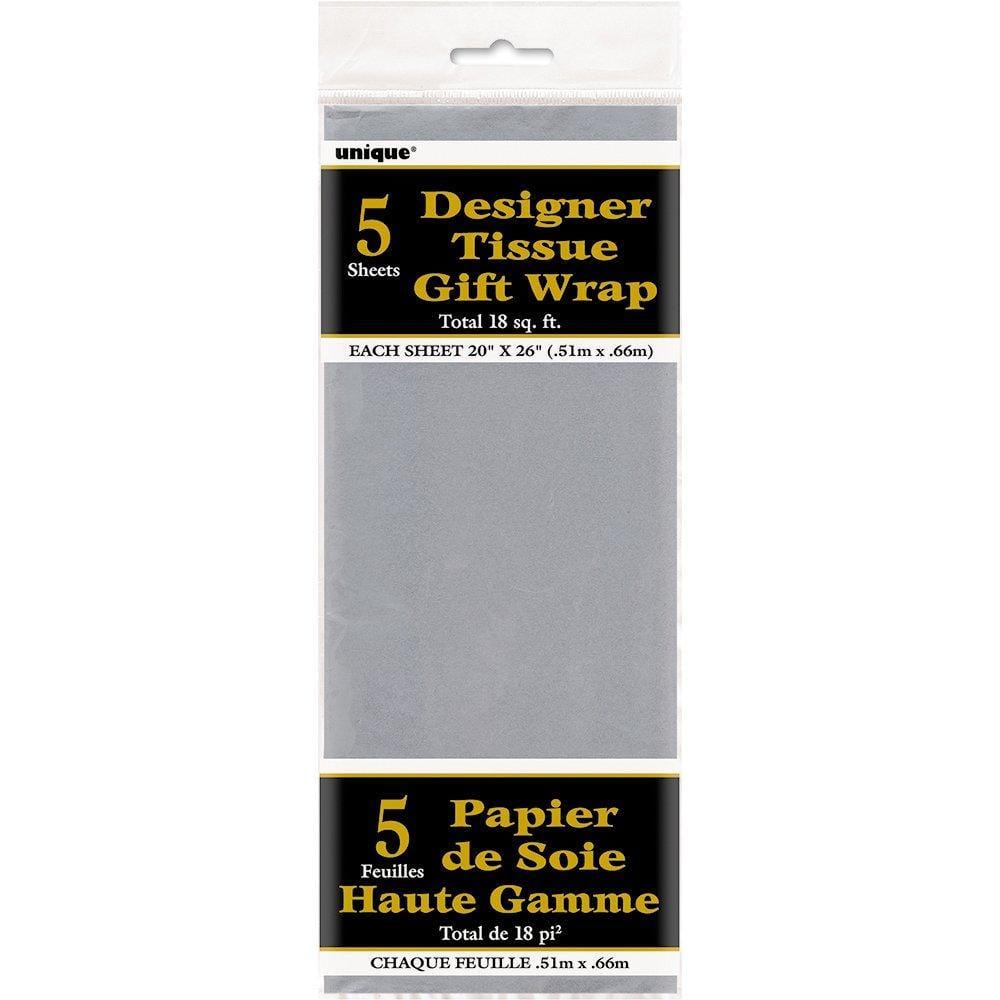 Buy Gift Wrap & Bags Silver Tissue Sheets sold at Party Expert