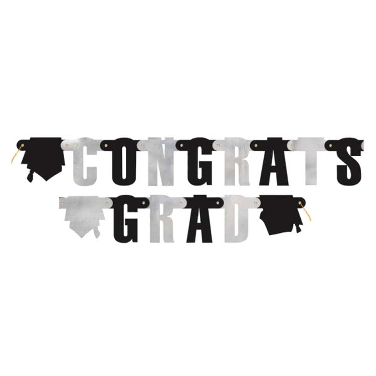 Buy Graduation Grad Jointed Banner sold at Party Expert
