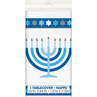 Buy Hanukkah Starry Hanukkah tablecover sold at Party Expert