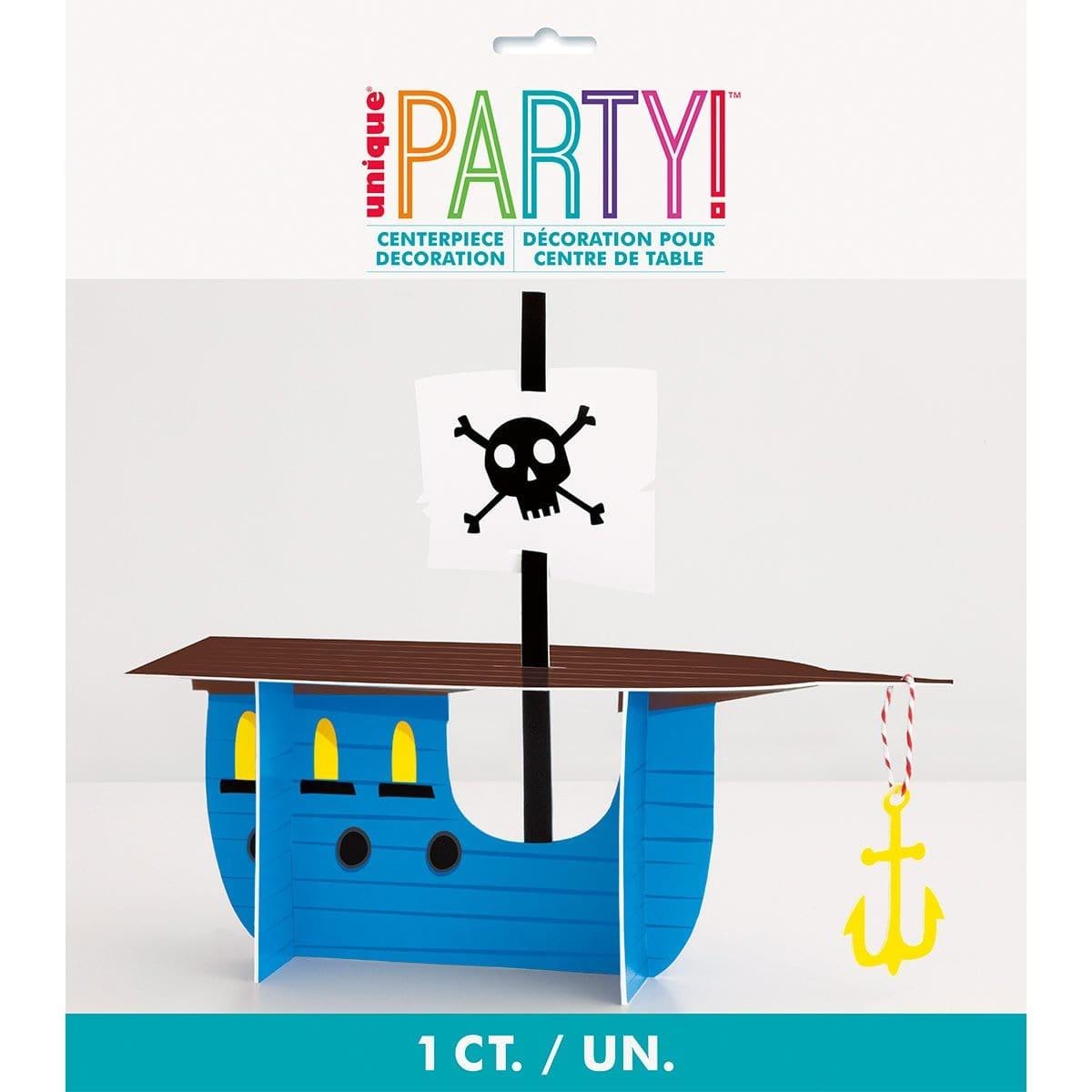 Buy Kids Birthday Ahoy Pirate Centerpiece sold at Party Expert