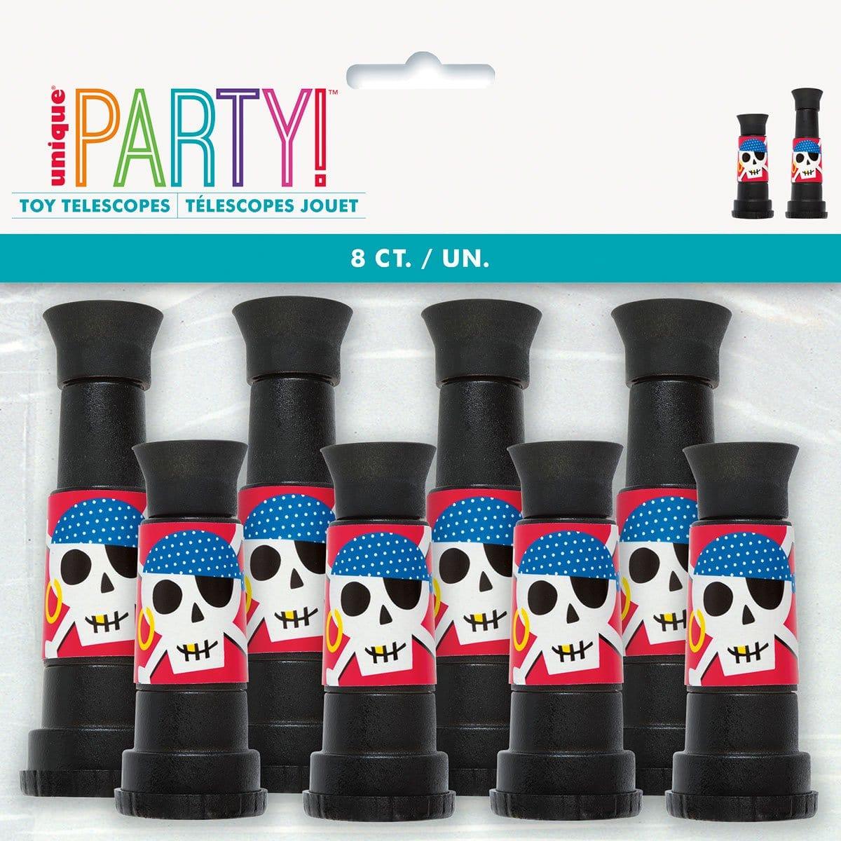 Buy Kids Birthday Ahoy Pirate Telescope, 8 Count sold at Party Expert