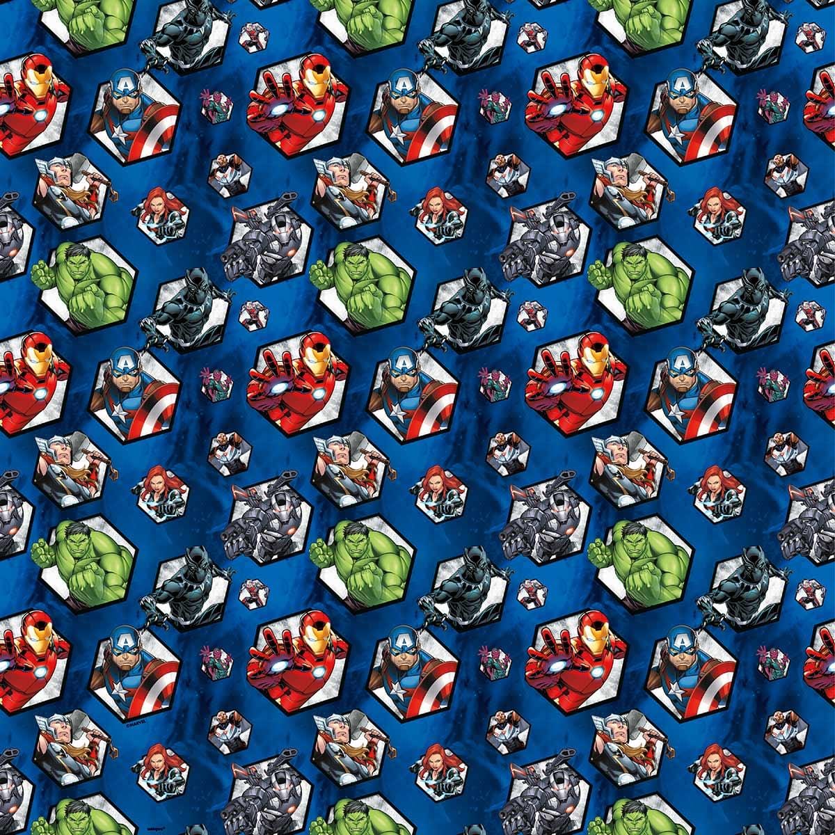 Buy Kids Birthday Avengers Assemble gift wrap roll sold at Party Expert