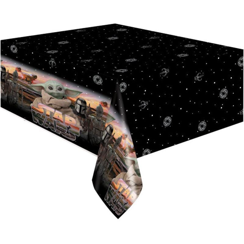 Buy Kids Birthday Baby Yoda tablecover sold at Party Expert