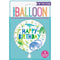 Buy Kids Birthday Blue & Green Dinosaur Foil Balloon, 18 Inches sold at Party Expert