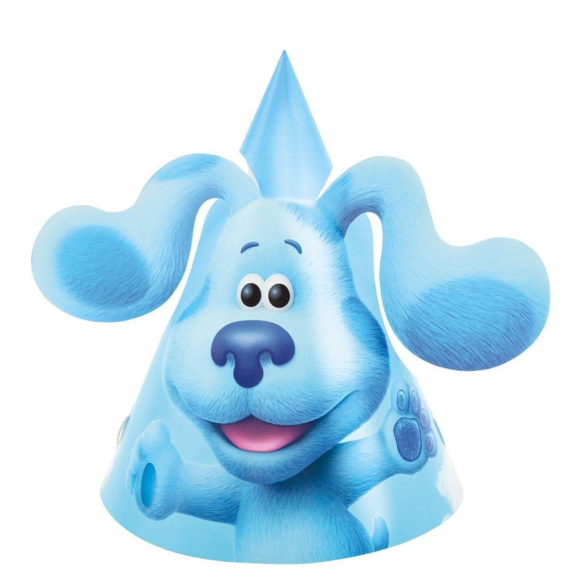 Buy Kids Birthday Blue's Clues & You Hats, 8 Count sold at Party Expert