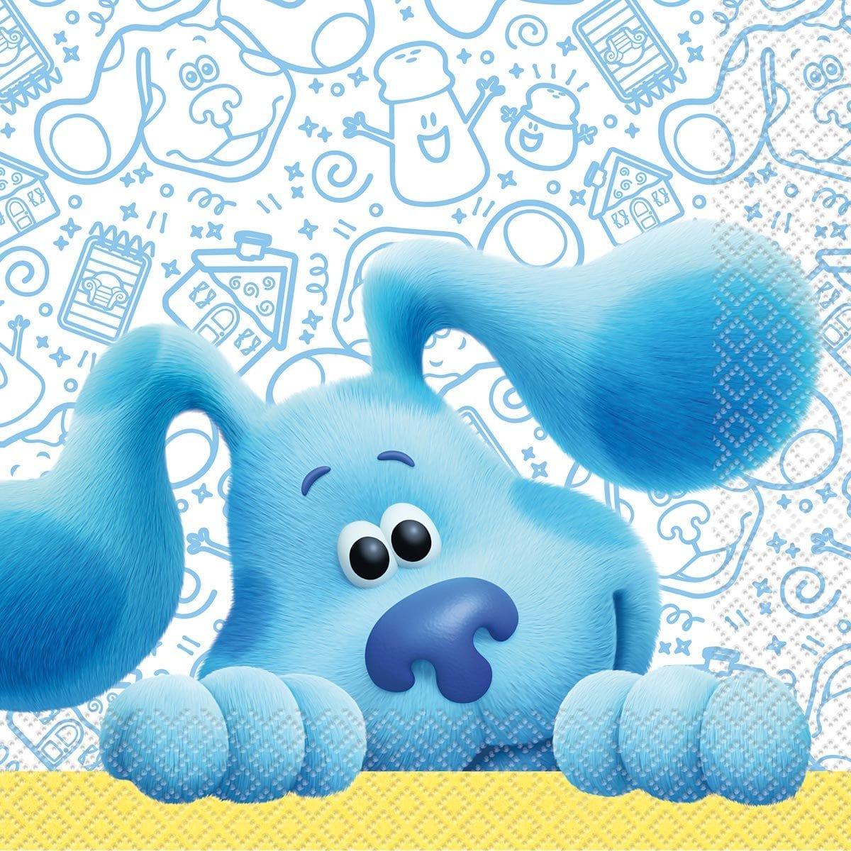 Buy Kids Birthday Blue's Clues & You Lunch Napkins, 16 Count sold at Party Expert
