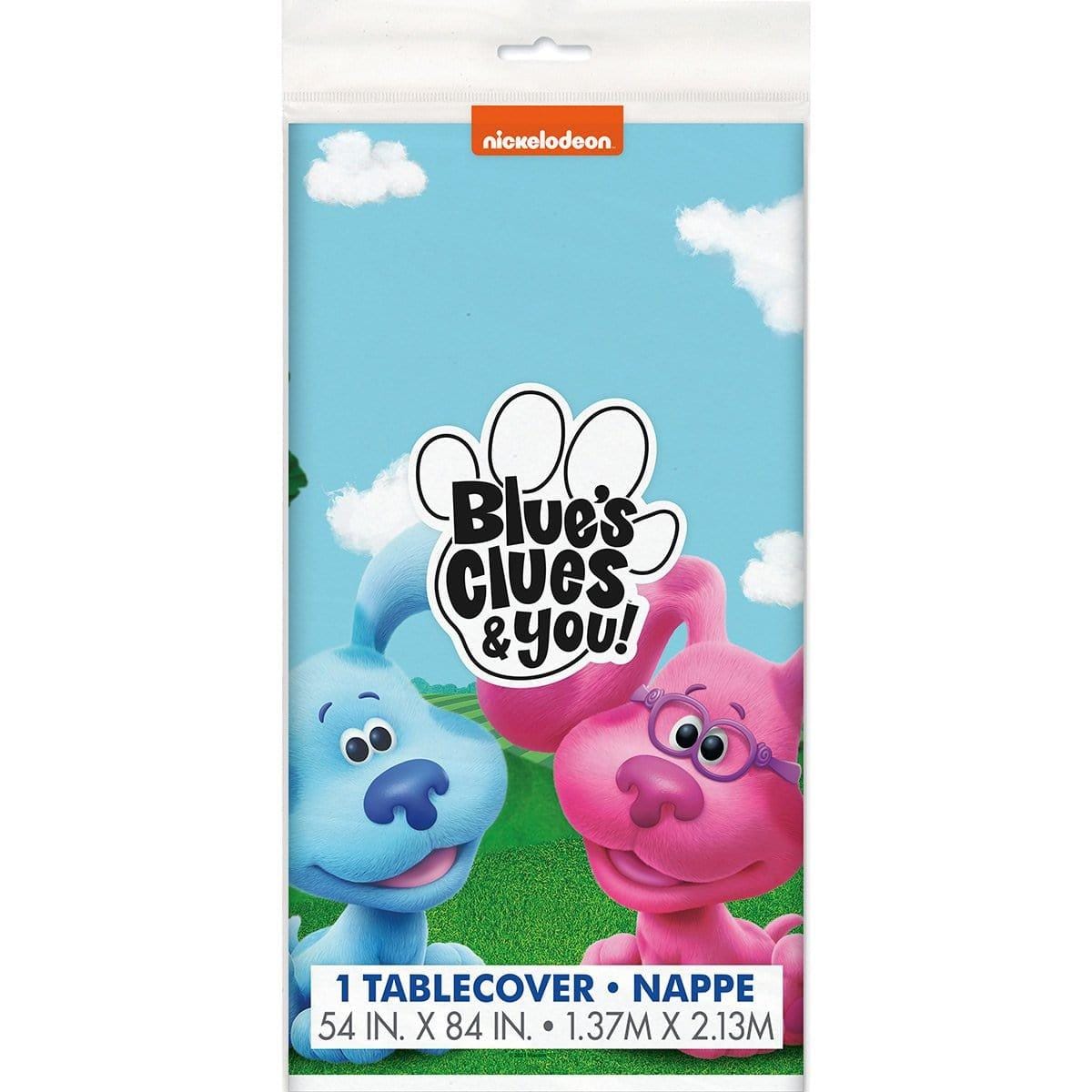 Buy Kids Birthday Blue's Clues & You Plastic Tablecover sold at Party Expert
