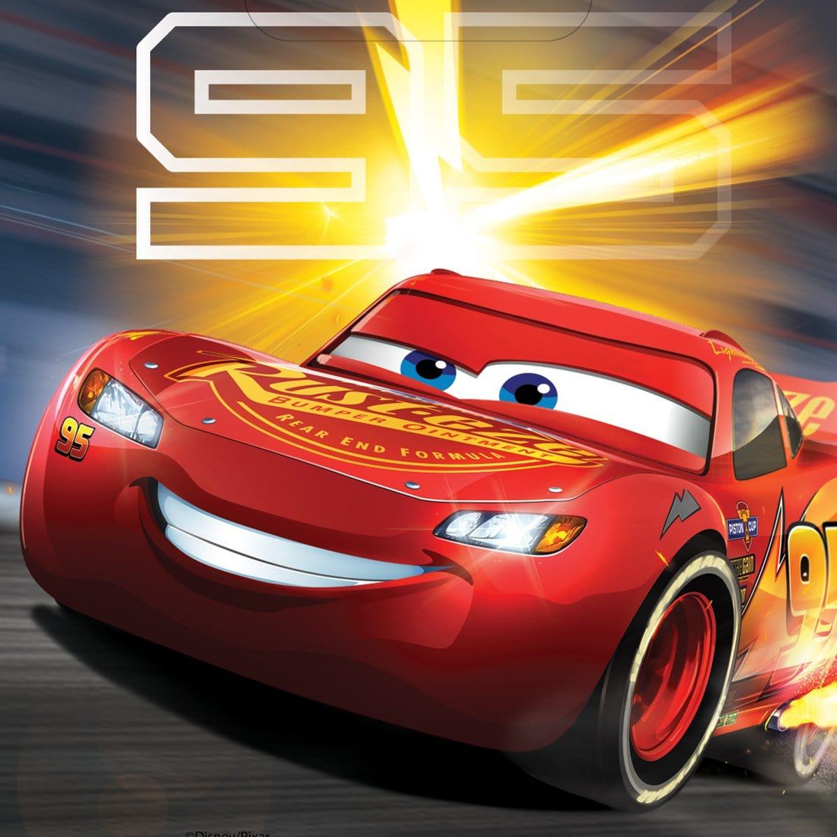 Buy Kids Birthday Cars 3 favor bags, 8 per package sold at Party Expert