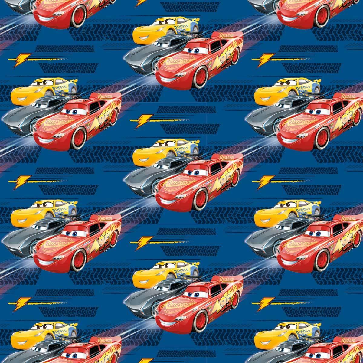 Buy Kids Birthday Cars 3 gift wrap roll sold at Party Expert