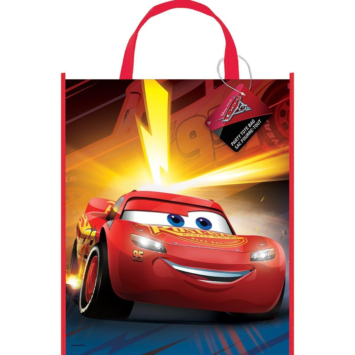 UNIQUE PARTY FAVORS Kids Birthday Cars 3 tote bag 011179599295