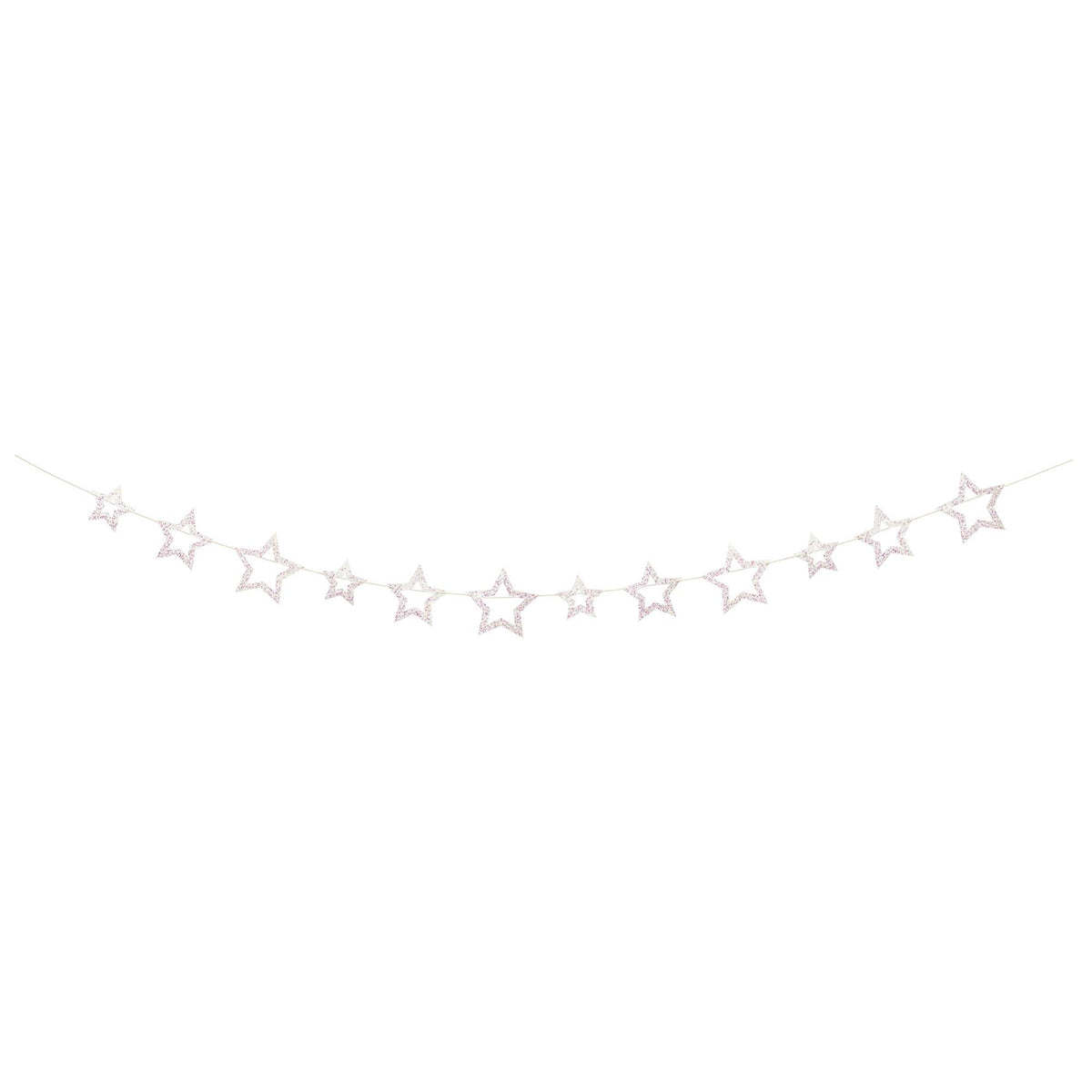 UNIQUE PARTY FAVORS Kids Birthday Celestial Star Garland, 72 Inches, 1 Count