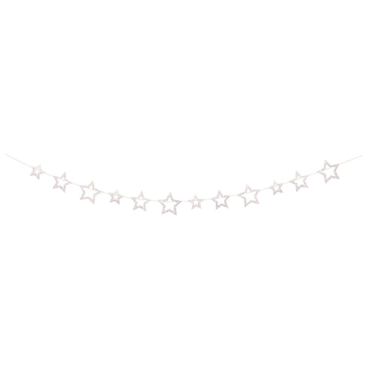 UNIQUE PARTY FAVORS Kids Birthday Celestial Star Garland, 72 Inches, 1 Count