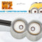 Buy Kids Birthday Despicable Me 2 paper goggles, 8 per package sold at Party Expert