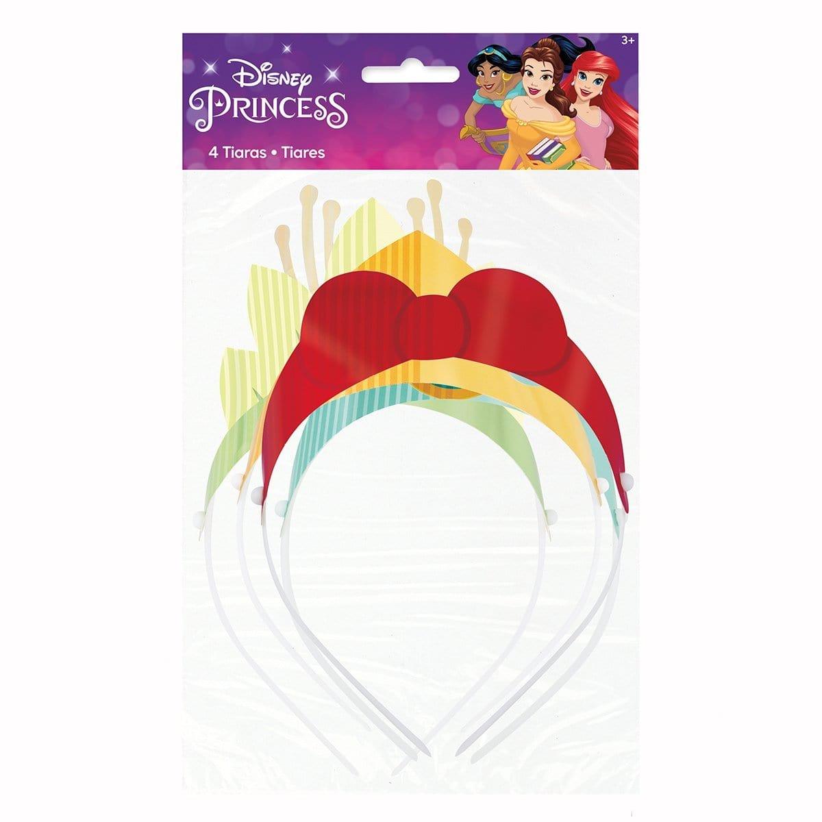 Buy Kids Birthday Disney Princess Paper Handband, 4 Count sold at Party Expert