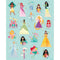Buy Kids Birthday Disney Princess Sticker Sheets, 4 Sheets sold at Party Expert