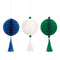 UNIQUE PARTY FAVORS Kids Birthday Gamer Birthday Honeycomb Hanging Decorations, 3 Count