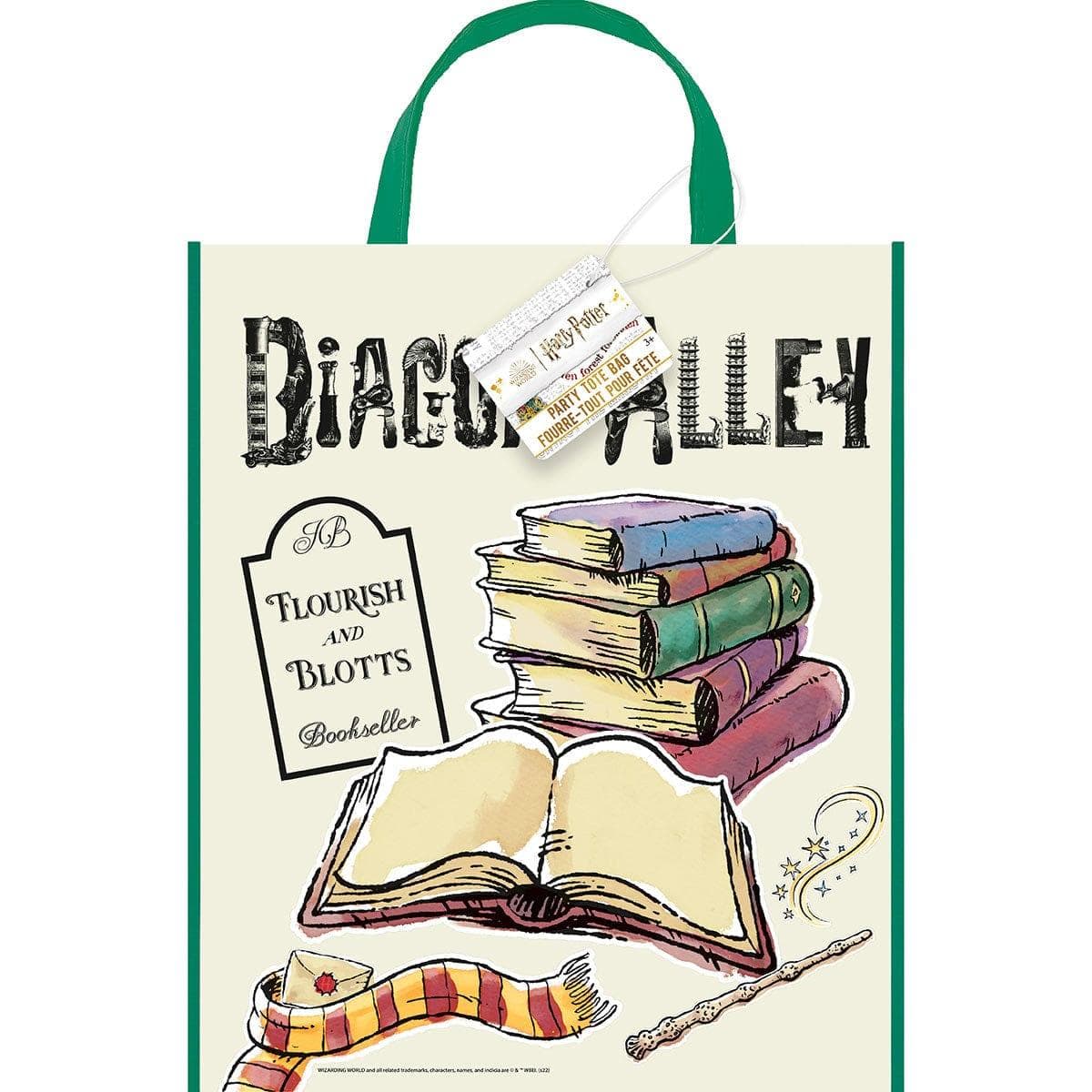UNIQUE PARTY FAVORS Kids Birthday Harry Potter Party Tote Bag