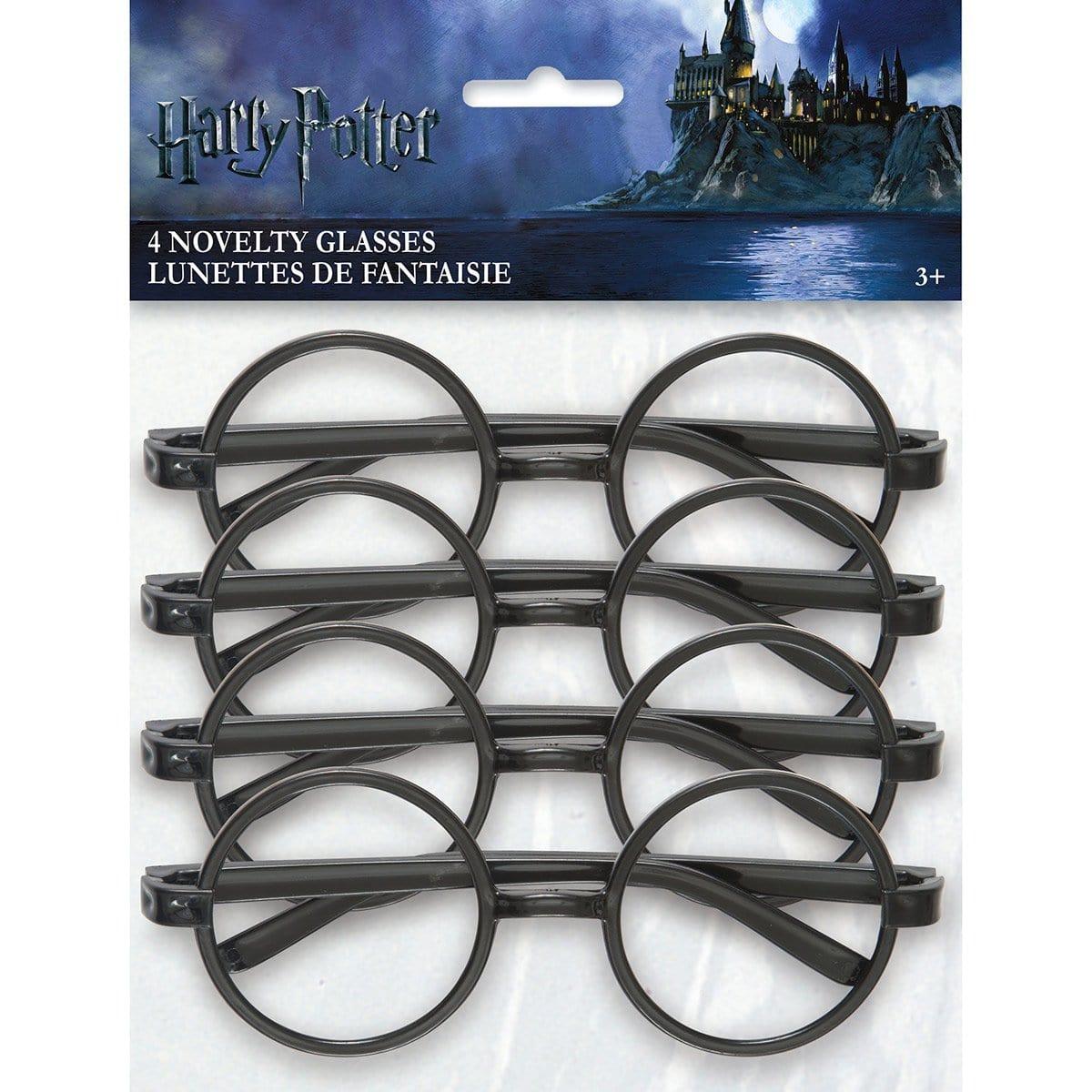 Buy Kids Birthday Harry Potter plastic glasses, 4 per package sold at Party Expert