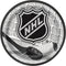 UNIQUE PARTY FAVORS Kids Birthday Hockey NHL Round Dessert Paper Plates, 7 in, 8 Count