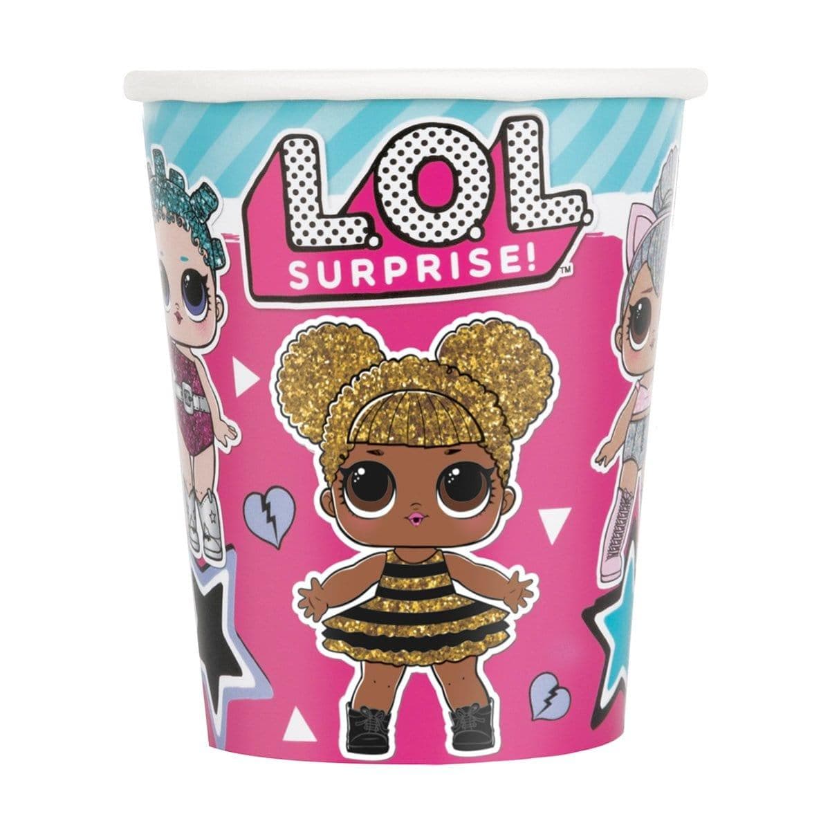 Buy Kids Birthday LOL Surprise Cups, 9 oz., 8 Count sold at Party Expert