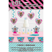 Buy Kids Birthday LOL Surprise Decorating Kit, 7 Count sold at Party Expert