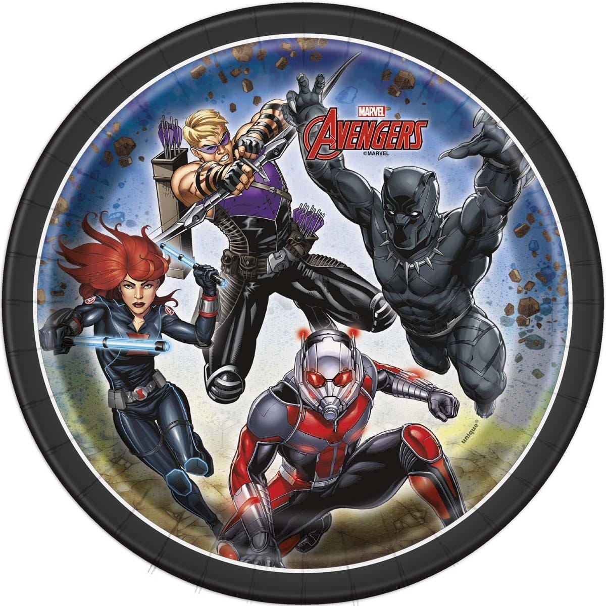 Buy Kids Birthday Marvel's Avengers Assemble Dessert Plates 7 inches, 8 per package sold at Party Expert