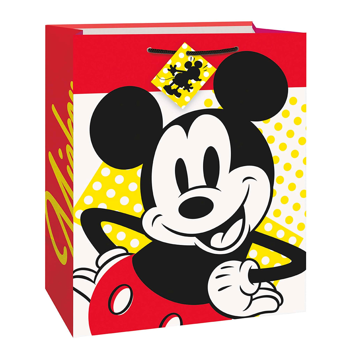 UNIQUE PARTY FAVORS Kids Birthday Mickey Roadster Racers large gift bag 011179234615