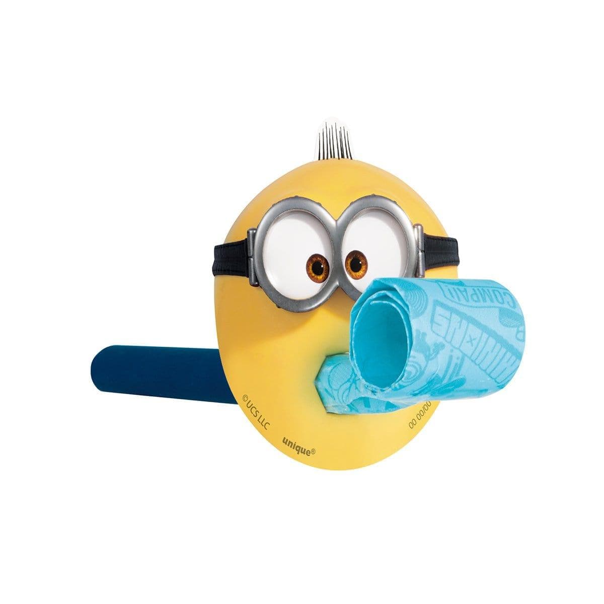Buy Kids Birthday Minions Blowouts, 8 Counts sold at Party Expert