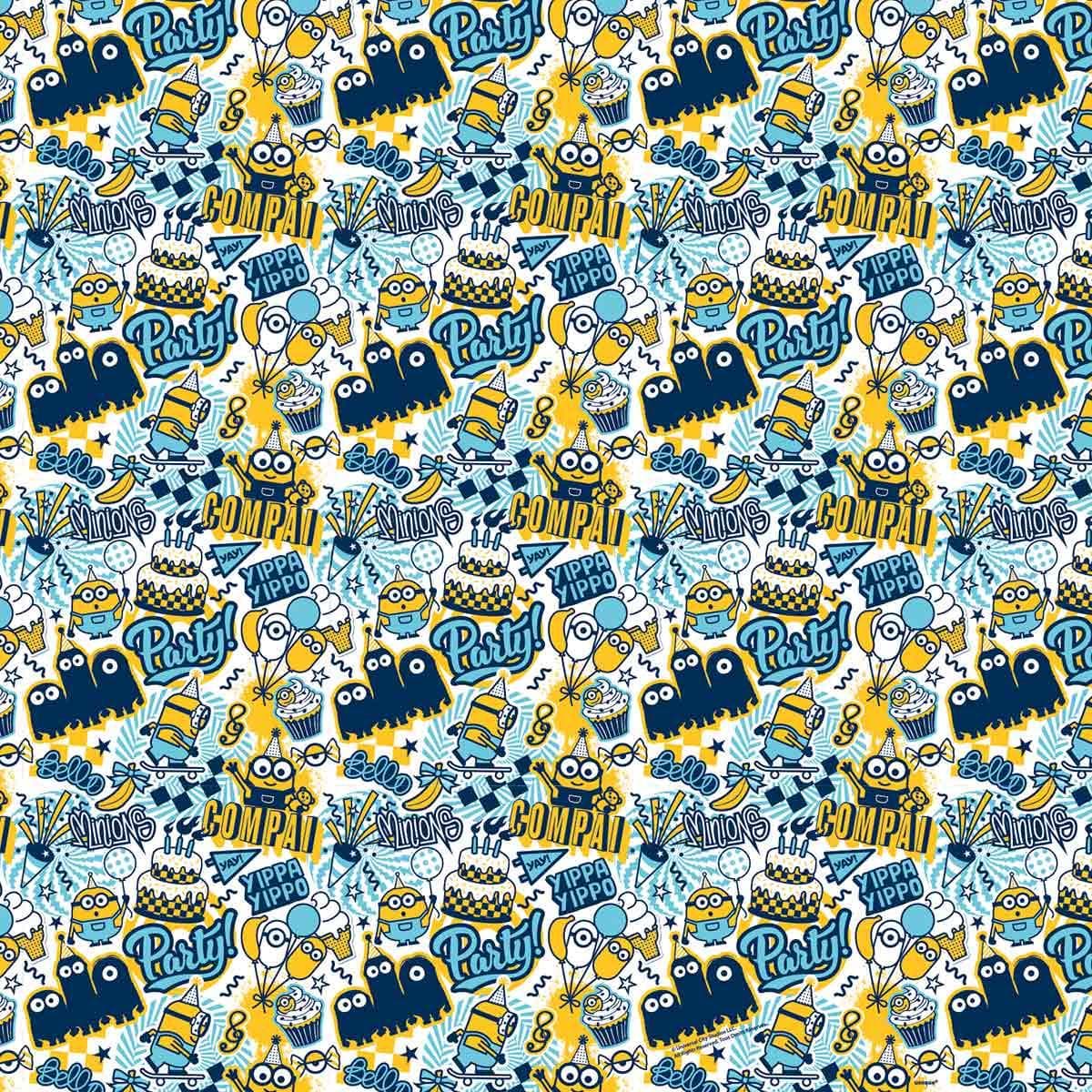 Buy Kids Birthday Minions Gift Wrap Roll sold at Party Expert