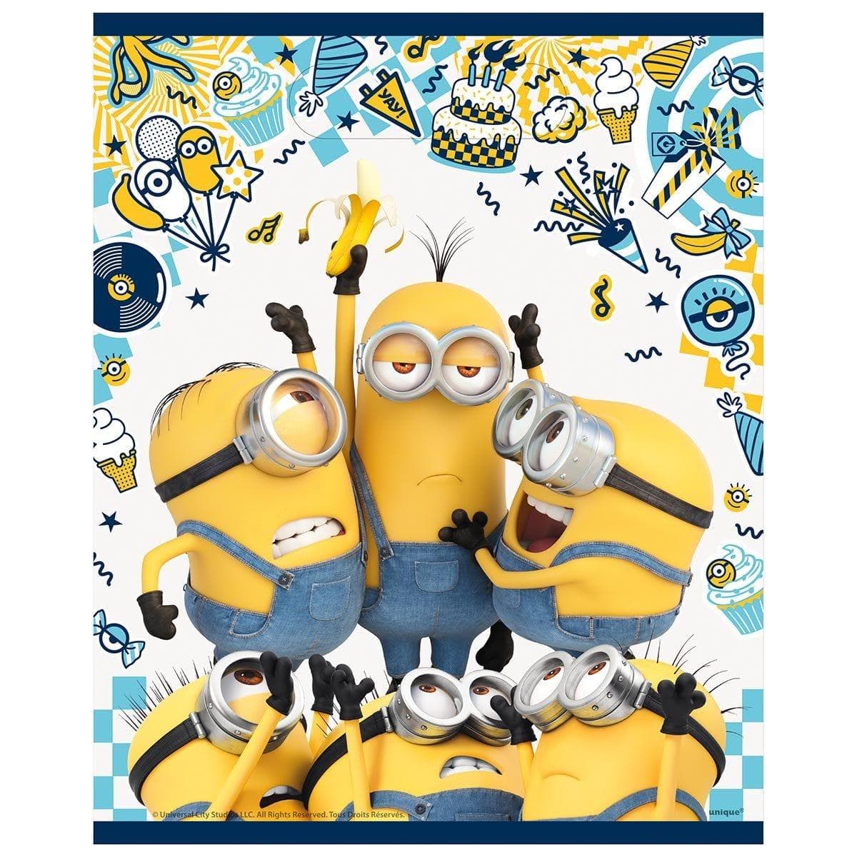 Buy Kids Birthday Minions Loot Bags, 8 Counts sold at Party Expert