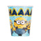 Buy Kids Birthday Minions Paper Cups 9 Ounces, 8 Counts sold at Party Expert