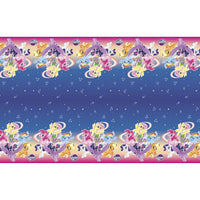 UNIQUE PARTY FAVORS Kids Birthday My Little Pony Birthday Rectangular Plastic Table Cover, 54 x 84 Inches, 1 Count