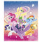 UNIQUE PARTY FAVORS Kids Birthday My Little Pony Printed Plastic Favour Bags, 8 Count