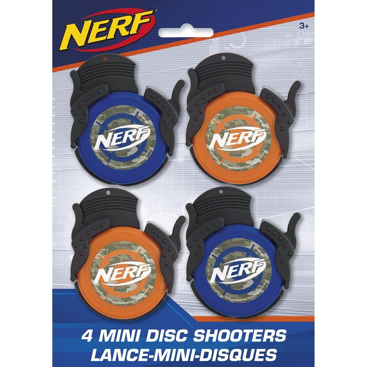 Buy Kids Birthday Nerf disc shooters, 4 per package sold at Party Expert