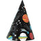 Buy Kids Birthday Outer Space party hats, 8 per package sold at Party Expert