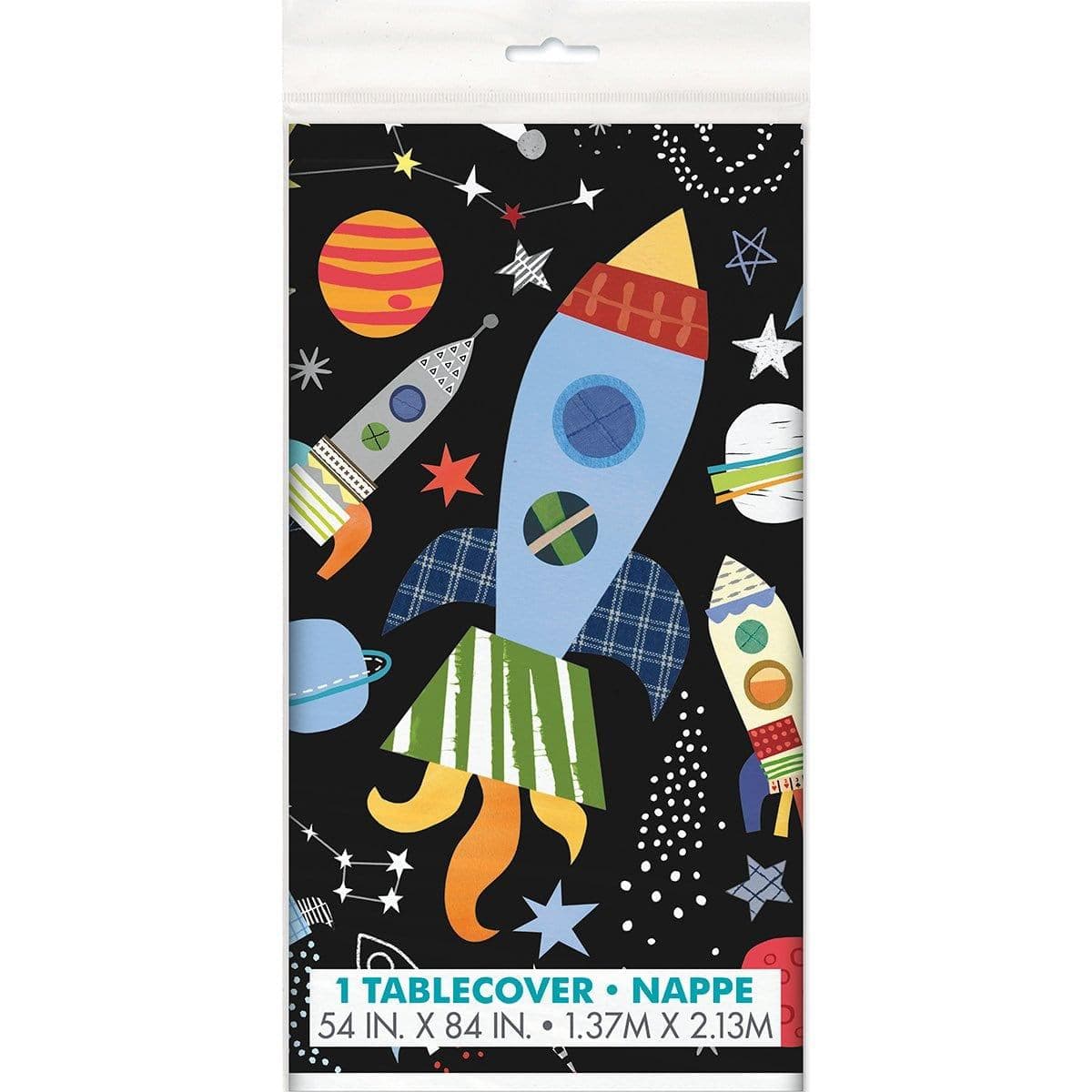 Buy Kids Birthday Outer Space tablecover sold at Party Expert