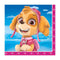 UNIQUE PARTY FAVORS Kids Birthday Paw Patrol Girl Beverage Napkins, 16 Count