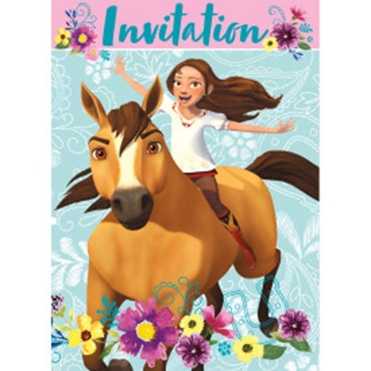 Buy Kids Birthday Spirit Invitations, 8 Count sold at Party Expert