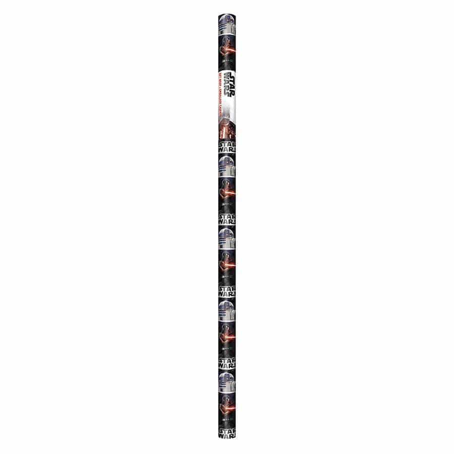 Buy Kids Birthday Star Wars gift wrap roll sold at Party Expert