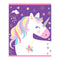 UNIQUE PARTY FAVORS Kids Birthday Unicorn Galaxy Birthday Loot Bags, 8 Count