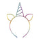 UNIQUE PARTY FAVORS Kids Birthday Unicorn Galaxy Headband, 1 Count