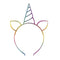 UNIQUE PARTY FAVORS Kids Birthday Unicorn Galaxy Headband, 1 Count