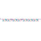 UNIQUE PARTY FAVORS Kids Birthday Unicorn Galaxy Pennant Banner, 84 Inches, 1 Count